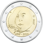 SUOMI: 2€ 2014 Tove Jansson