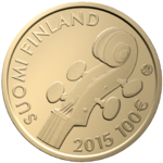SUOMI: 100 € Jean Sibelius kultaa