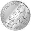 SUOMI: 10€ 2015 Jean Sibelius -juhlaraha Proof