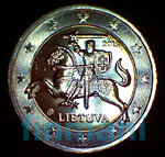 Liettua: 2€ vuodelta 2015