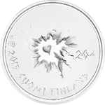 SUOMI: 20€ 2015 Suomalainen SISU -Juhlaraha