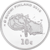 SUOMI: 10 € 2015 Tapio Wirkkala -juhlaraha proof