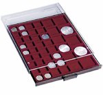 MB Säilytyslevy, 48 paikkaa max. 28mm ø, Savunvärinen MB 48 (337801)