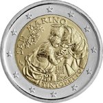 SAN MARINO: 2 € 2018 Tintoretto