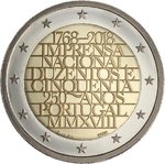 PORTUGALI: 2€ 2018 INCM