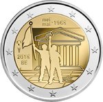 BELGIA: 2€ 2018 50v. Opiskelijakapina