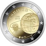 BELGIA: 2€ 2018 ESRO 2B